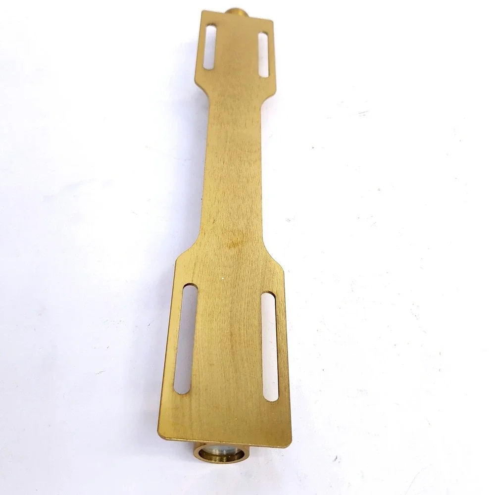 12 Inch Pull Out Valet Rod Closet Organizer Gold Side Mount Metal  30Lb capacity